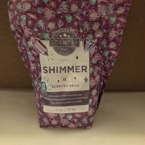 Scentsy Shimmer Bath Soak - Purple and Teal